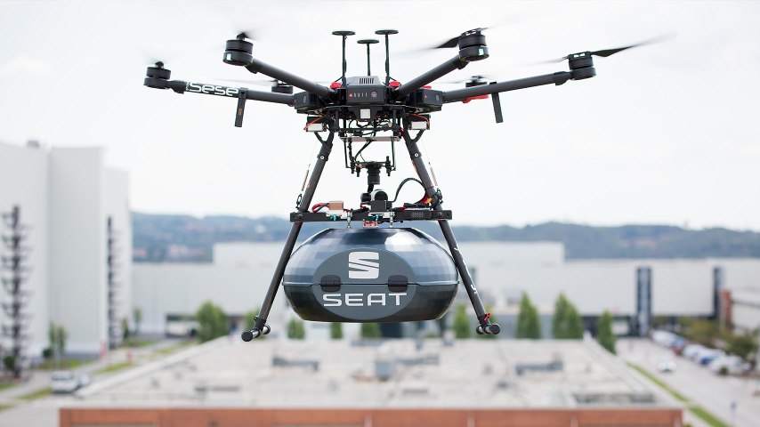 SEAT  and Grupo Sese link up via drone