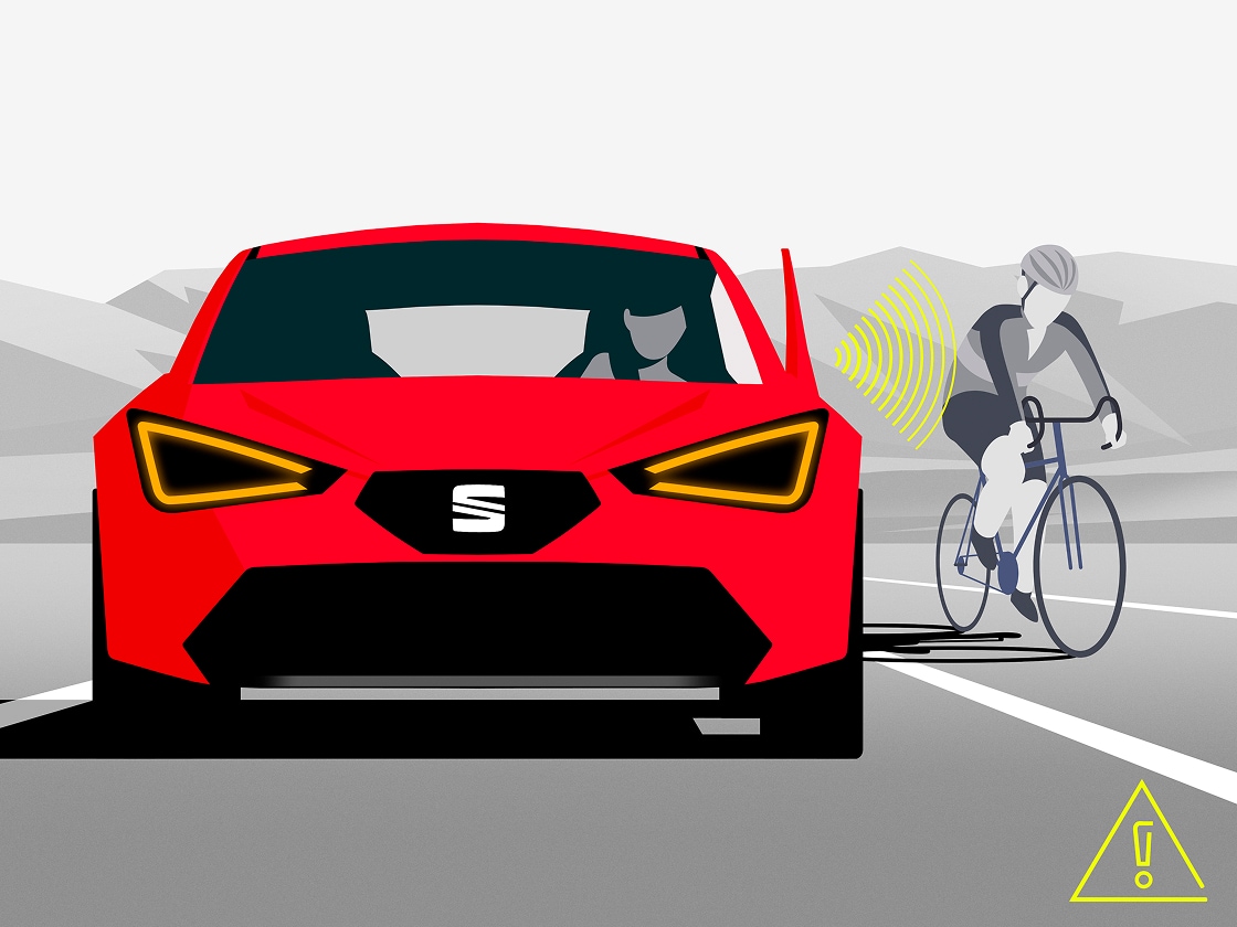 Sistema di sicurezza Side Assist di SEAT Arona 2025