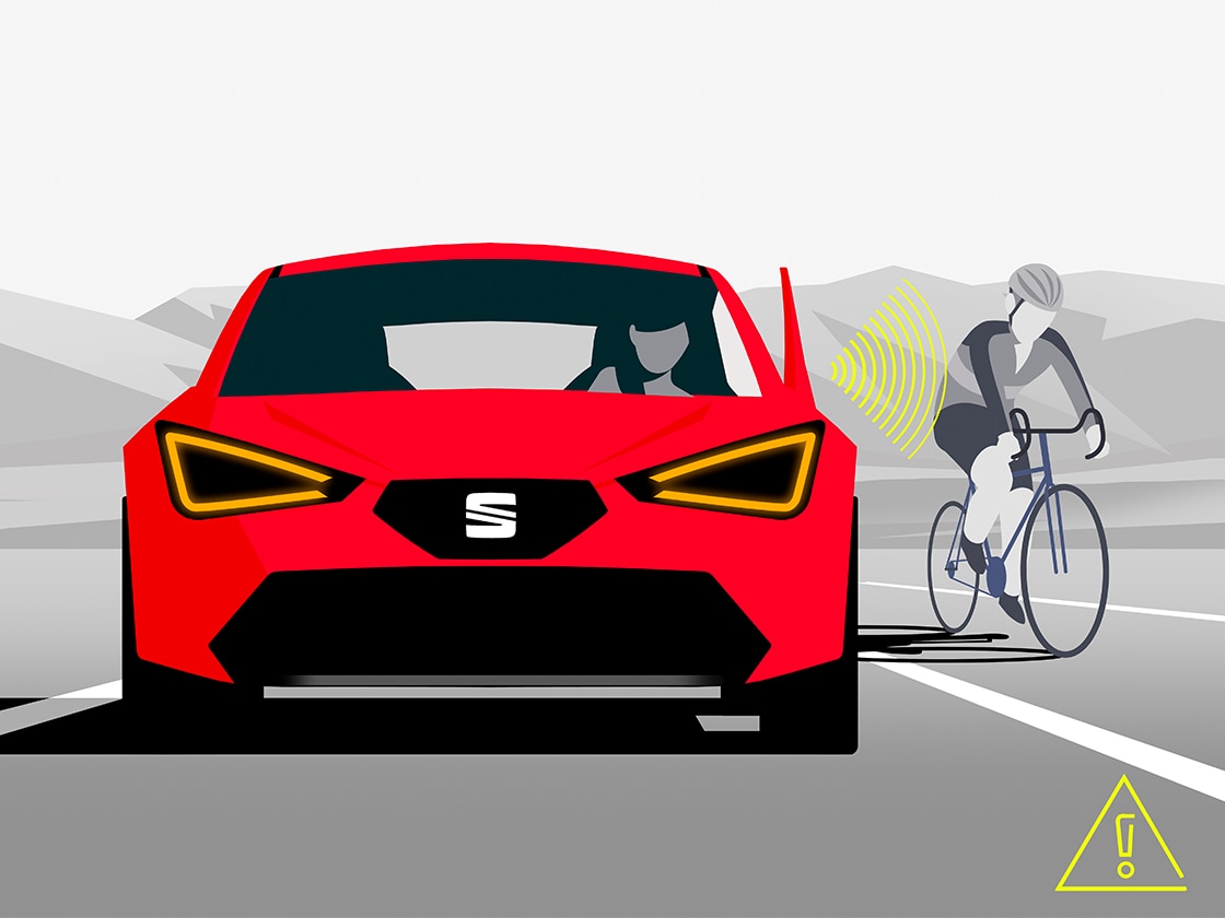 Il sistema di sicurezza side assist di SEAT Ibiza