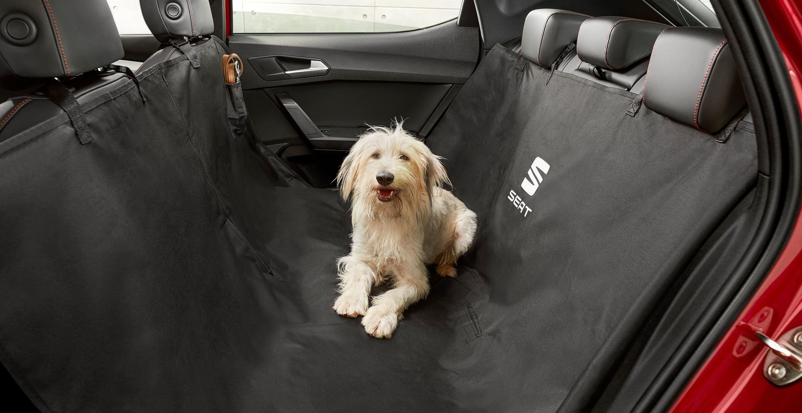 nuova seat leon accessori auto coprisedile per cani