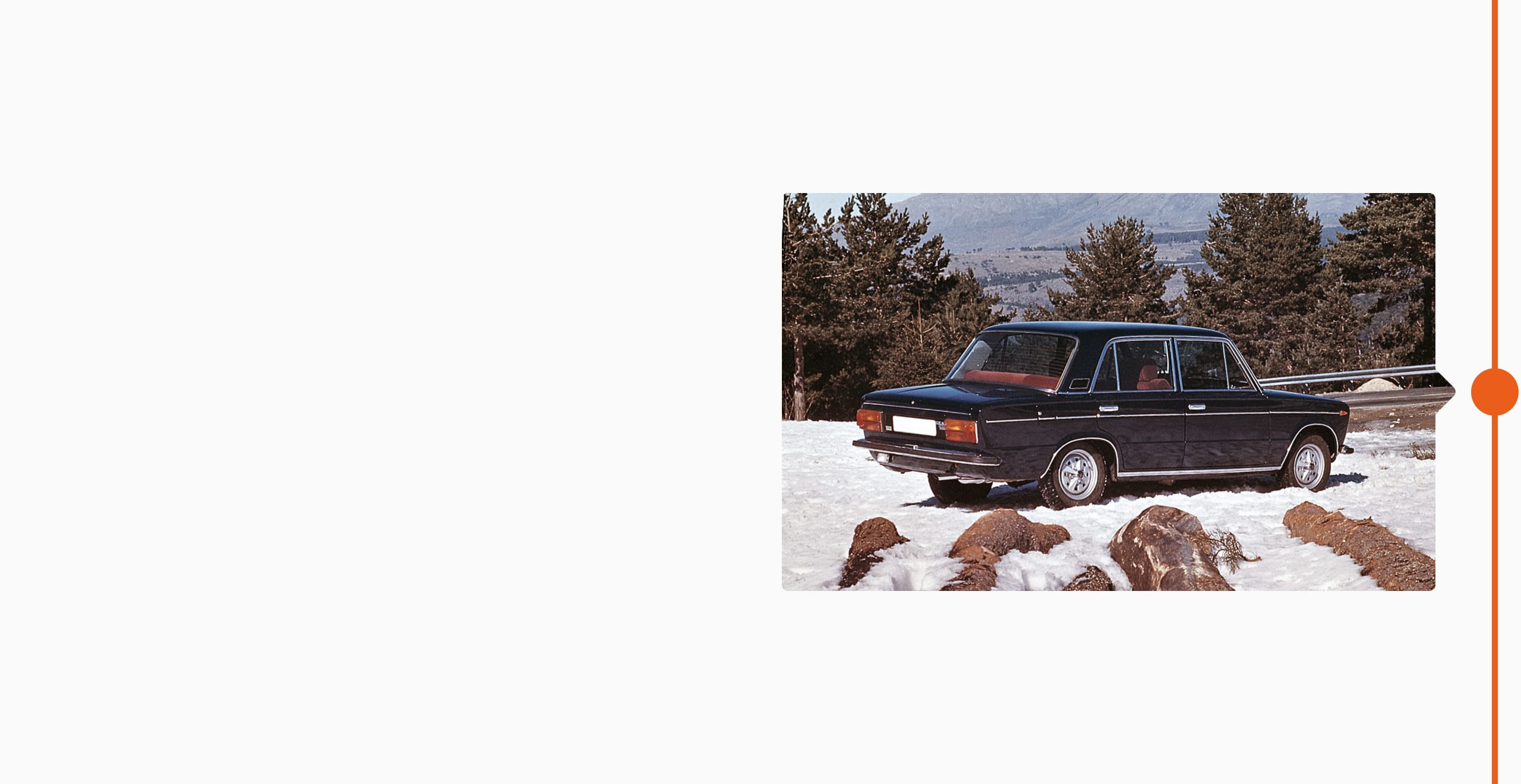 La storia del marchio SEAT: 1968 - La vettura extralarge SEAT 124
