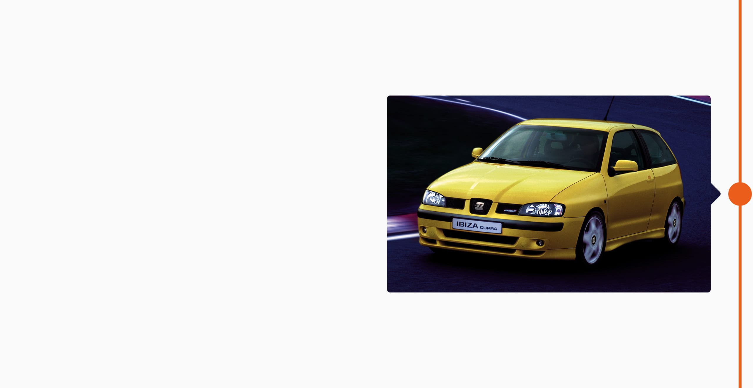 La storia del marchio SEAT: 1996 - Il campionato mondiale di rally FIA,la sportiva SEAT Ibiza Kit Car, il marchio CUPRA