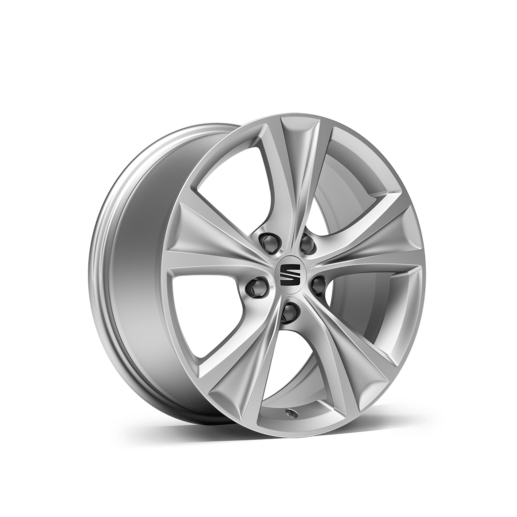 Cerchi in lega Dynamic da 17” Brilliant Silver