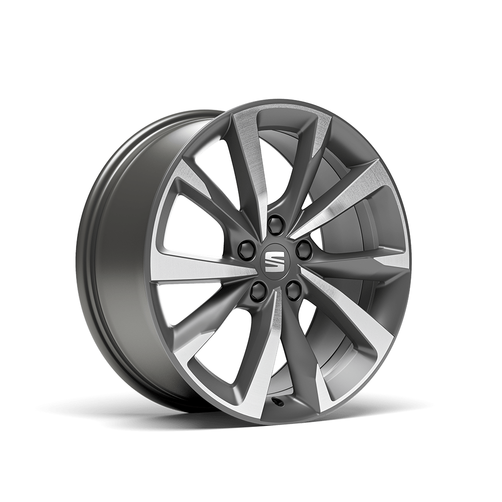 Cerchi in lega Performance Machined da 18” Cosmo Grey