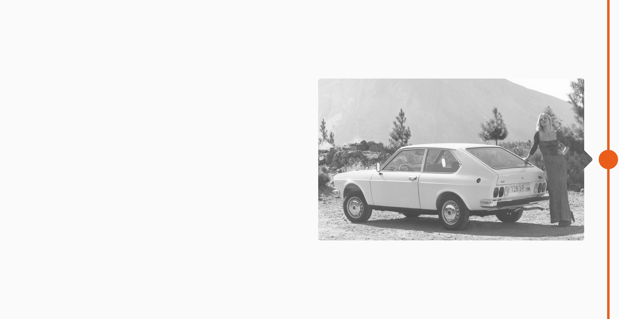 La storia del marchio SEAT: 1976 - Il lancio di SEAT 128